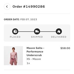 Figs Mauve Salta Performance Underscrub and Black On-Shift Fleece Vest